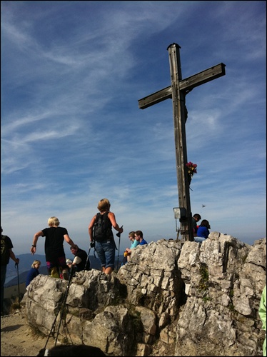 Gipfelkreuz Brecherspitz