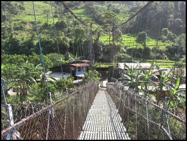 Hängebrücke Nepal