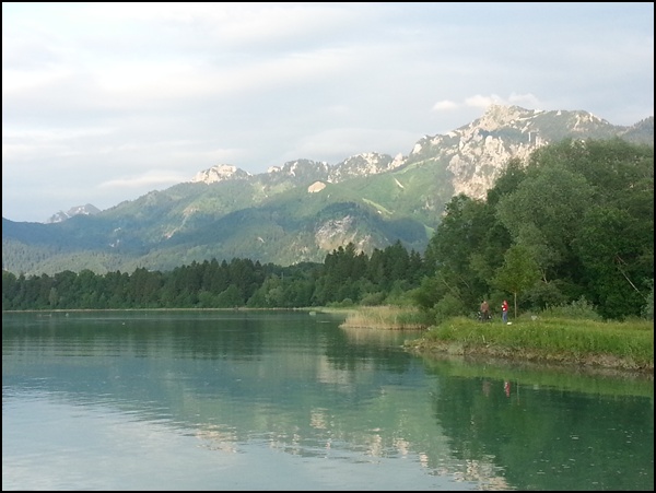 Forggensee am Abend