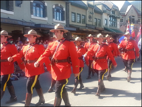 Canada Day Parade in Banff