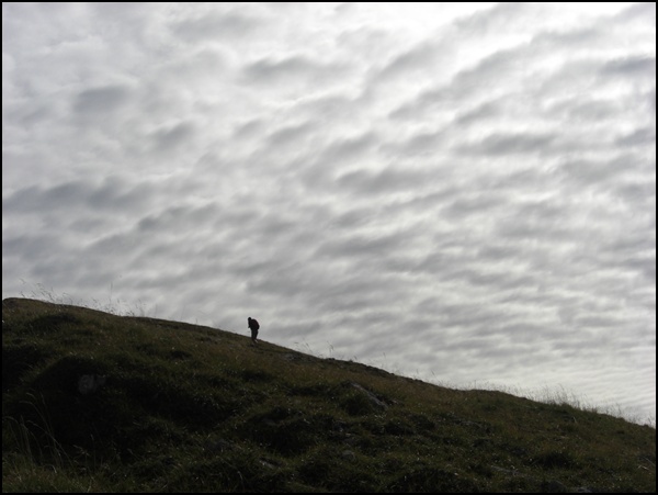 Wanderer am Schafreuter