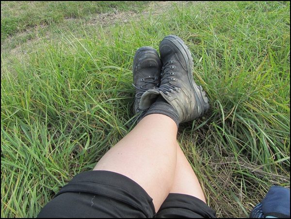 Pause am Jakobsweg