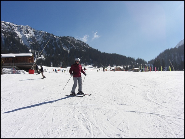 Skifahren in Ehrwald