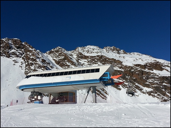 Skilift in Sölden