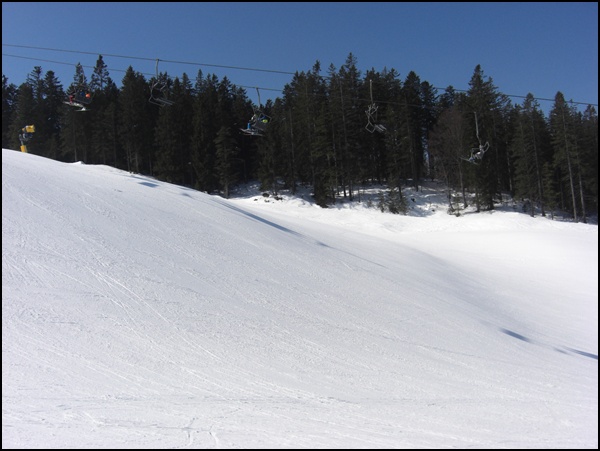 schnee-wellenreiten in Seefeld