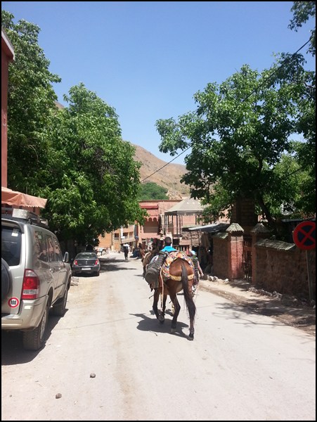 Hauptstraße von Imlil