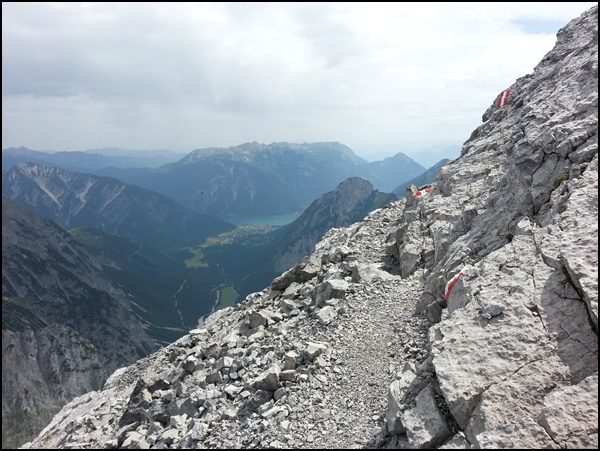 Blick zum Achensee und zum Rofangebirge