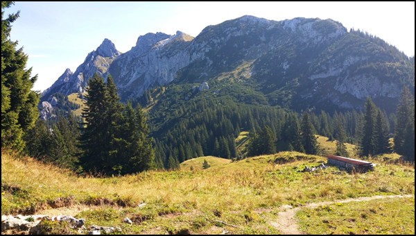 Kurz hinter dem Tegelberg