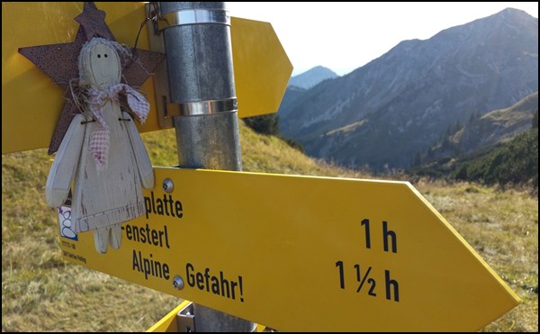 Schutzengel in den Ammergauer Alpen