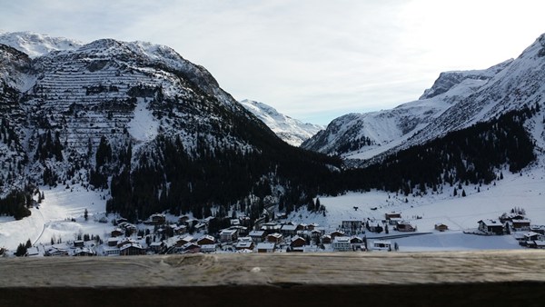 Blick von der Rud Alpe auf Lech