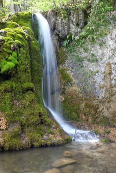 der Gütersteiner Wasserfall