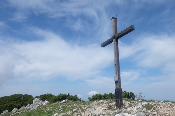 Gipfelkreuz am Zwiesel