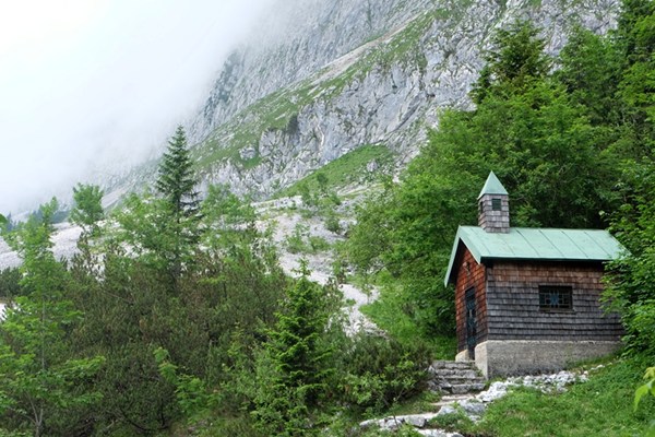 Kapelle an der Höllentalangerhütte