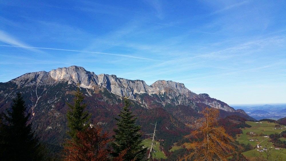 Blick zum Untersberg