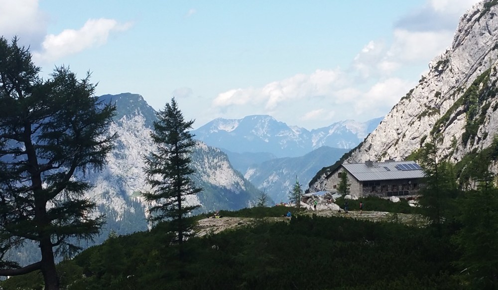 Blaueishütte in Sicht