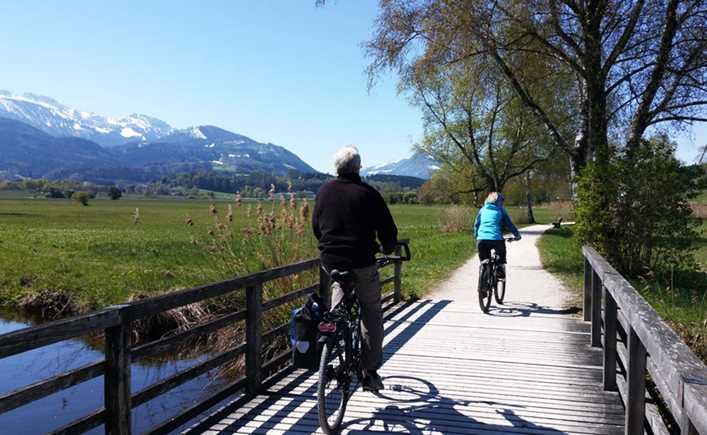 Mit dem Mountainbike rund um den Chiemsee