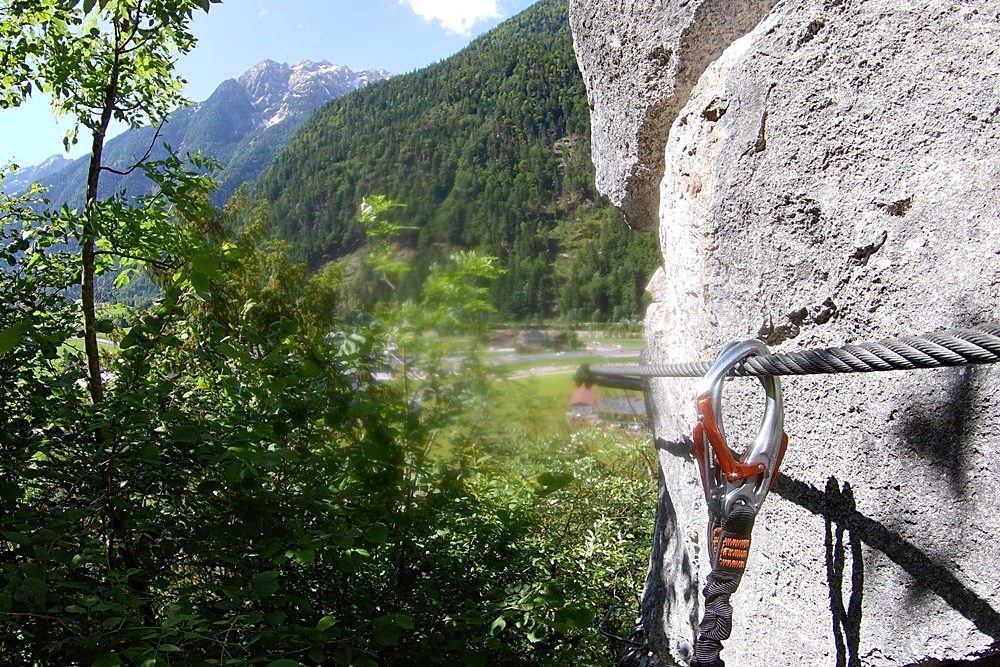 Zahme Gams Klettersteig in Weißbach bei Lofer