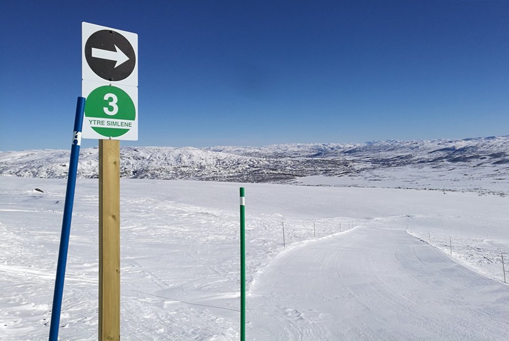 Grüne Pisten - perfekt für Anfängerinnen beim Skifahren! | Skigebiet Hovden, Nordwegen