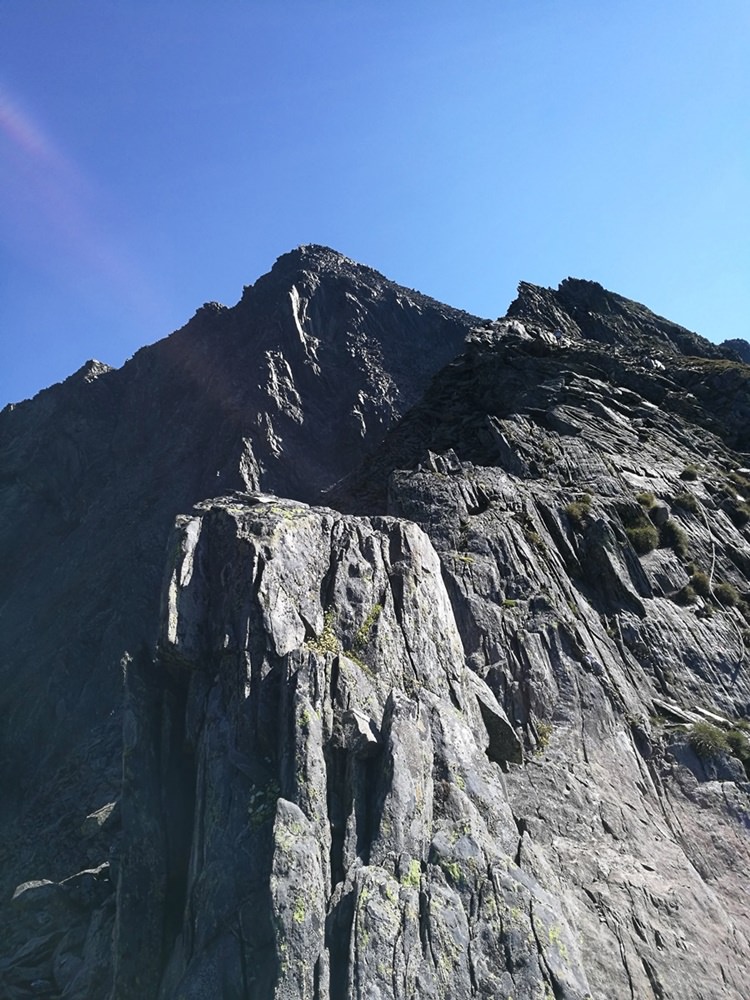 Am Grat zum Berger Törl, kurz vor dem Lasörling Gipfel | Hohe Tauern, Österreich