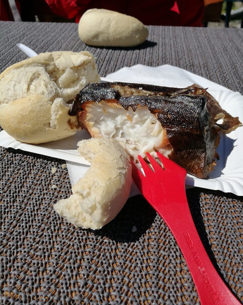 Dorsch am Strand von Vitt auf Rügen