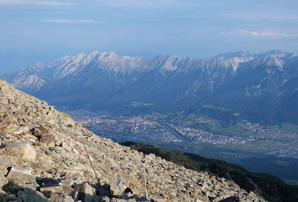 Blick auf Innsbruck