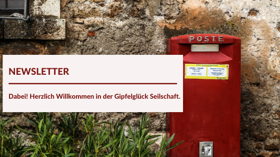 Bestätigung Newsletter