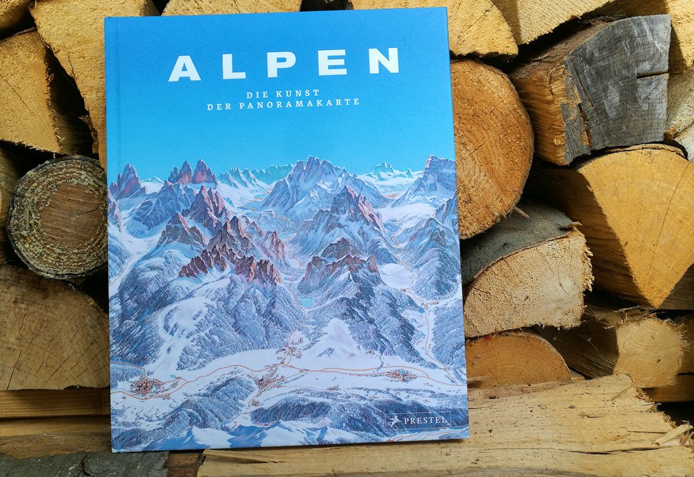 Alpen - Die Kunst der Panoramakarte. Ein Bildband.