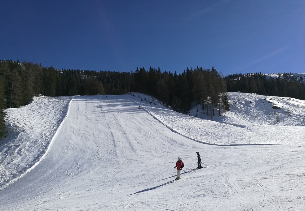 Viel Platz auf den Skipisten