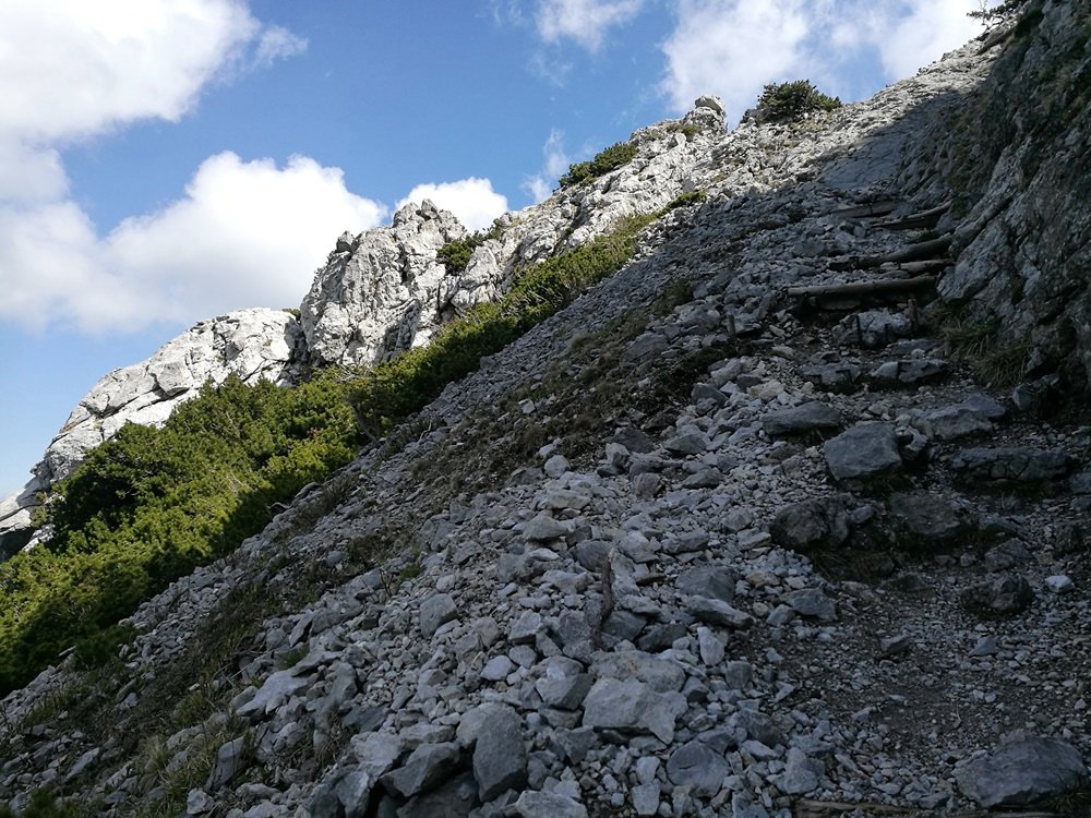 Trittstufen aus Stein