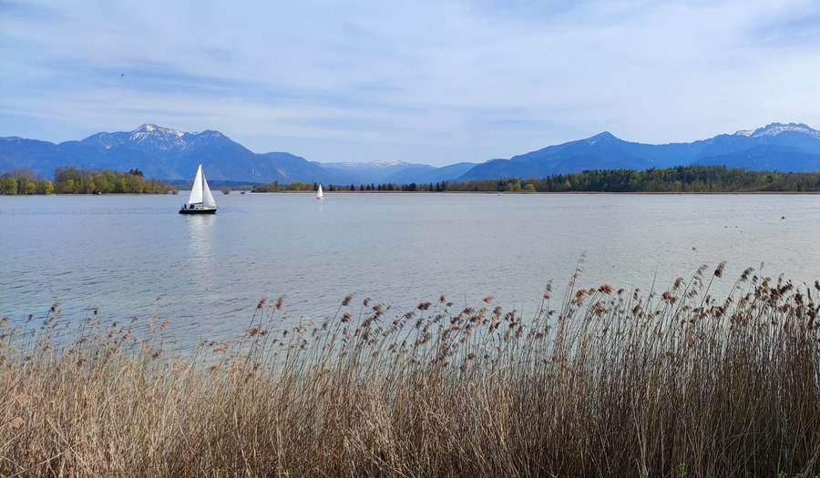 Mit dem Fahrrad um den Chiemsee