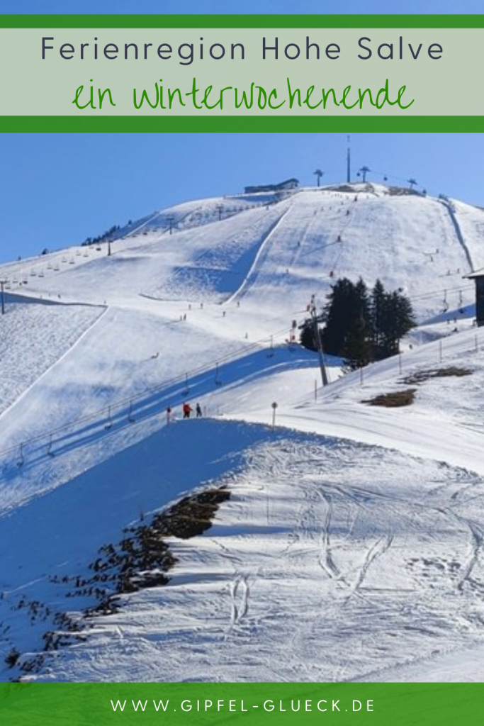 Winter in Tirol: Skigebiet Hohe Salve Hopfgarten