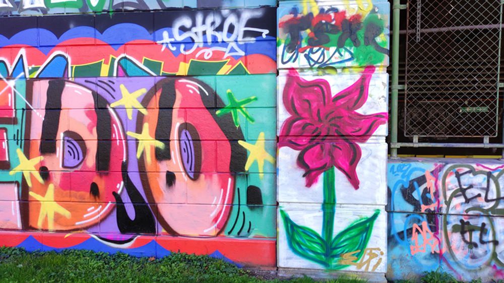 Buntes Wien am Donaukanal