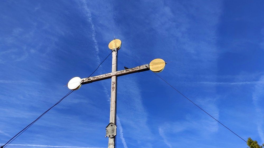 Gipfelkreuz am Rauschberg bei Ruhpolding