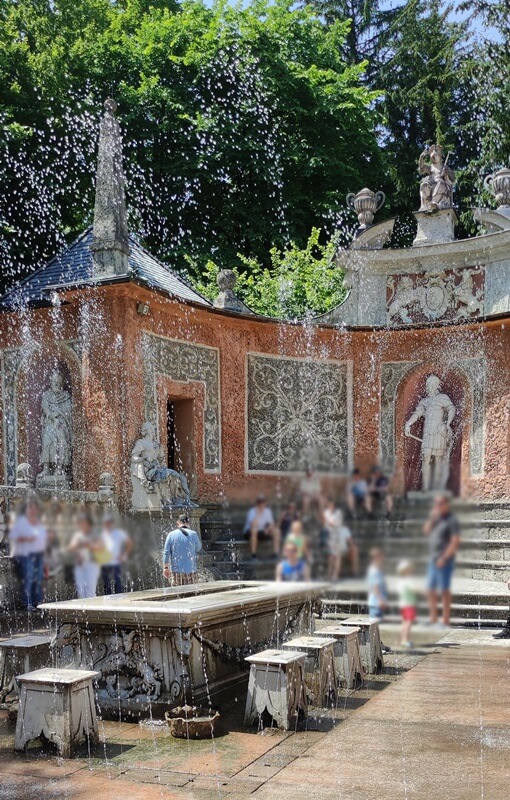 Wasserspiele Hellbrunn in Salzburg