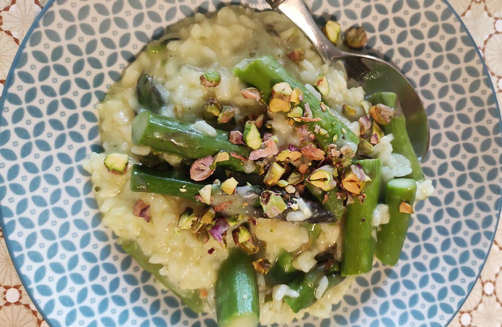 Spargel Risotto