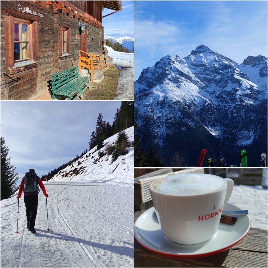 Winterwanderung zur Galtalm im Stubaital