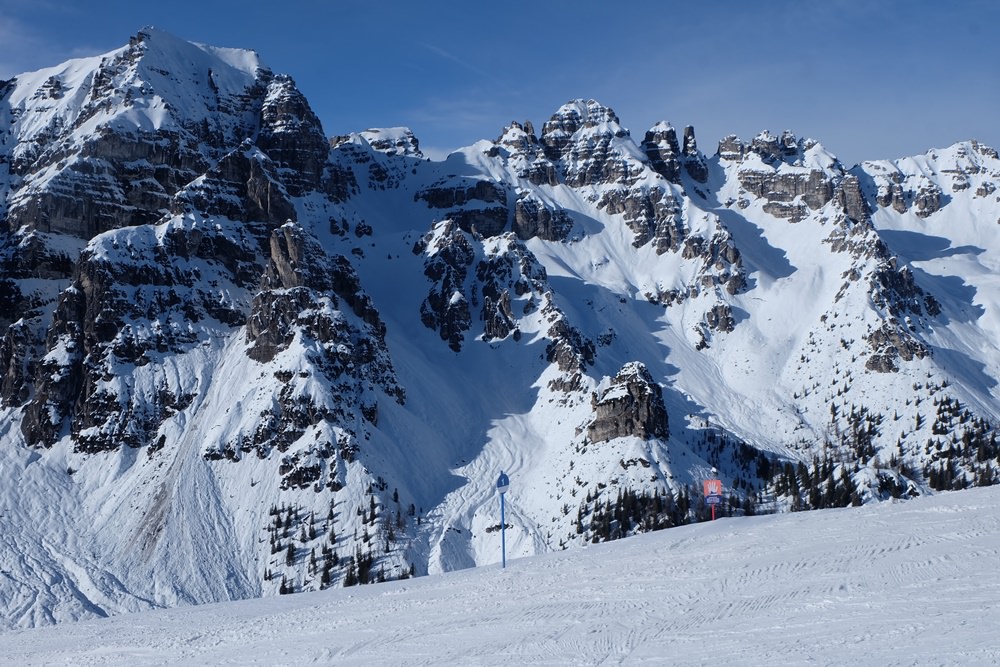 Skigebiet Schlick2000 im Stubaital/ Tirol