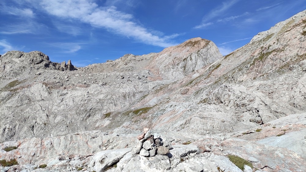 Von Steinhaufen zu Steinhaufen, auf dem Weg zum Funtenseetauern