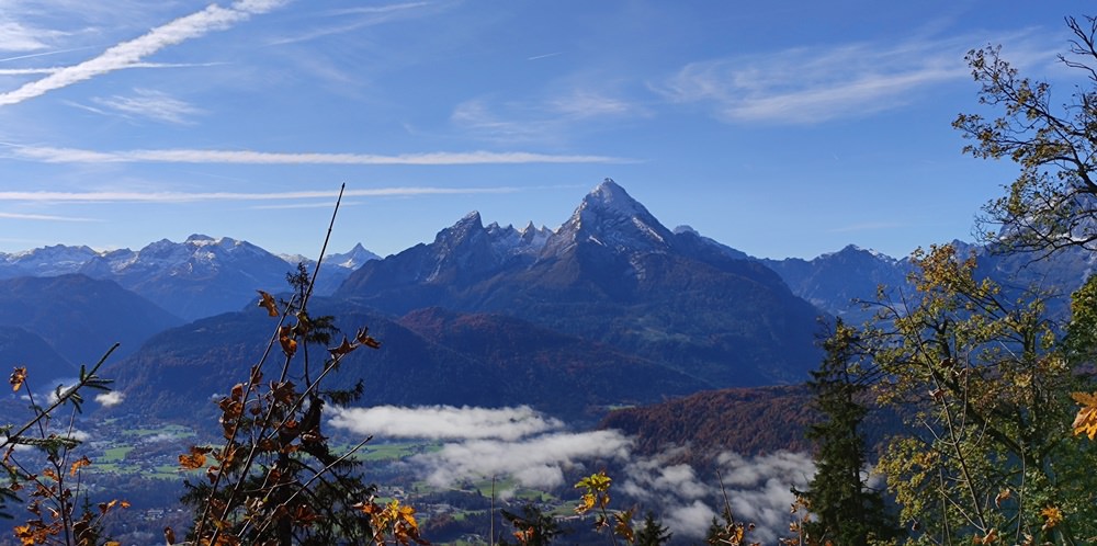 Watzmann-Blick im Herbst