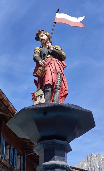 Florian Brunnen in Ellmau am Wilden Kaiser