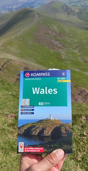 Kompass Wanderführer Wales