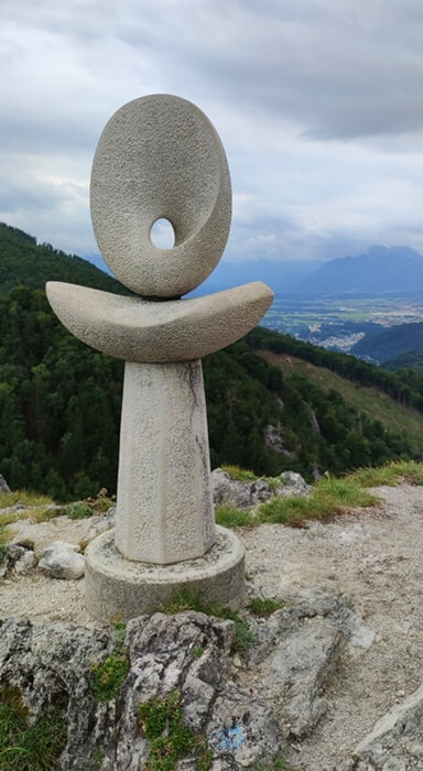 Landart - Kunstwerke in der Natur rund um Koppl bei Salzburg