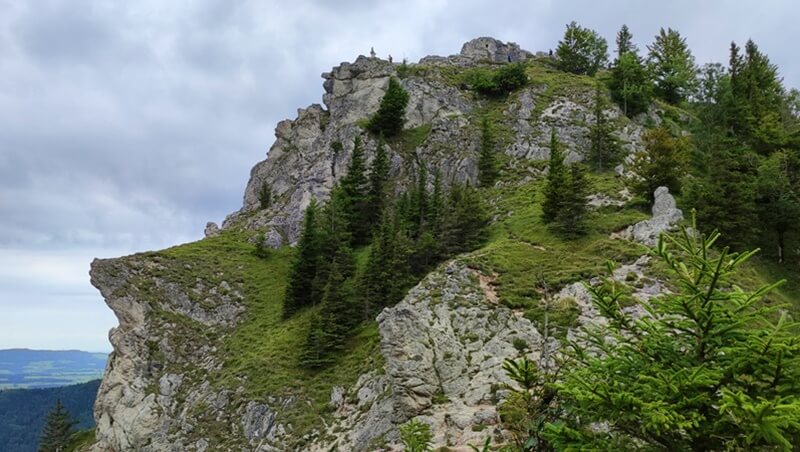 Wandern zum Nockstein bei Salzburg