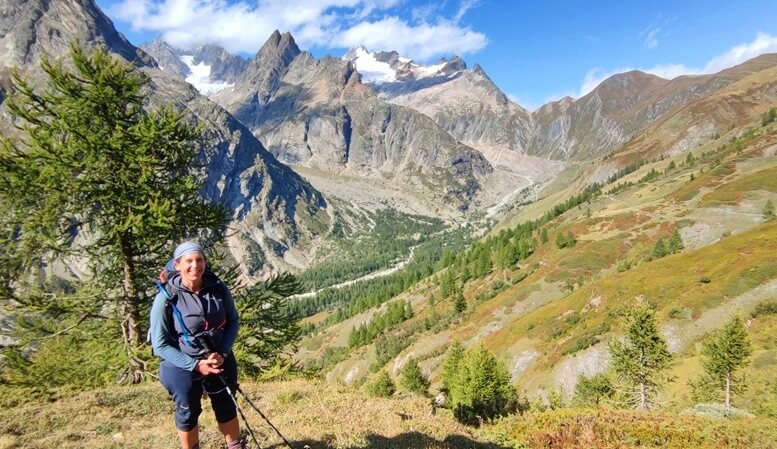 Auf der Tour du Mont Blanc, italienischer Abschnitt