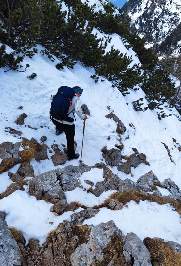 Bergab - vom Schneibstein zum Stahlhaus