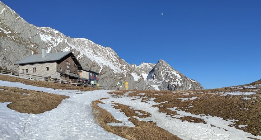 Carl-von-Stahl-Haus am Schneibstein, Berchtesgadener Alpen