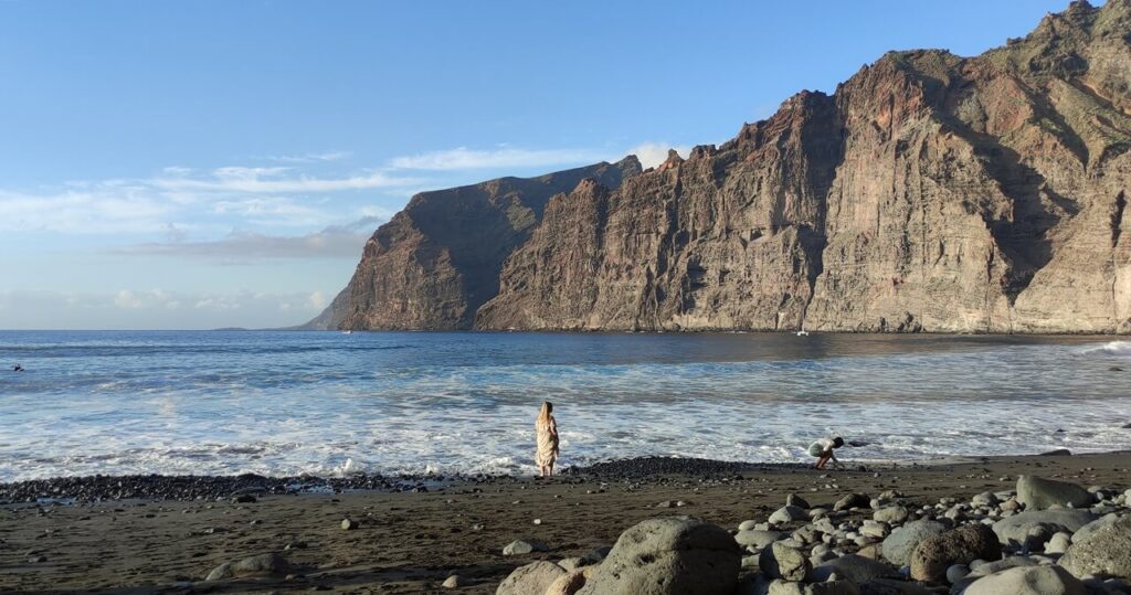 Die Klippen von Los Gigantes auf Teneriffa