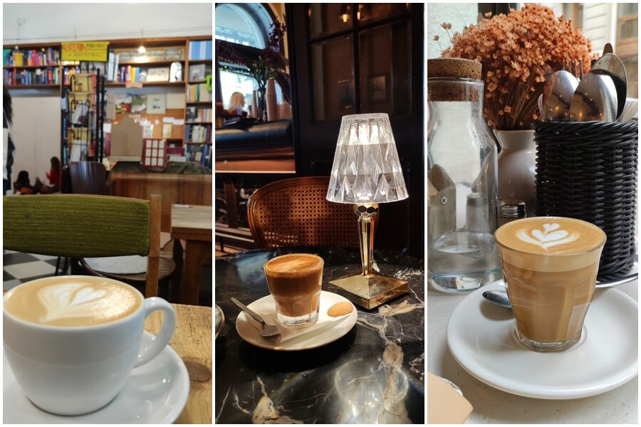 Traditionelle Kaffeehäuser und moderne Cafés in Budapest