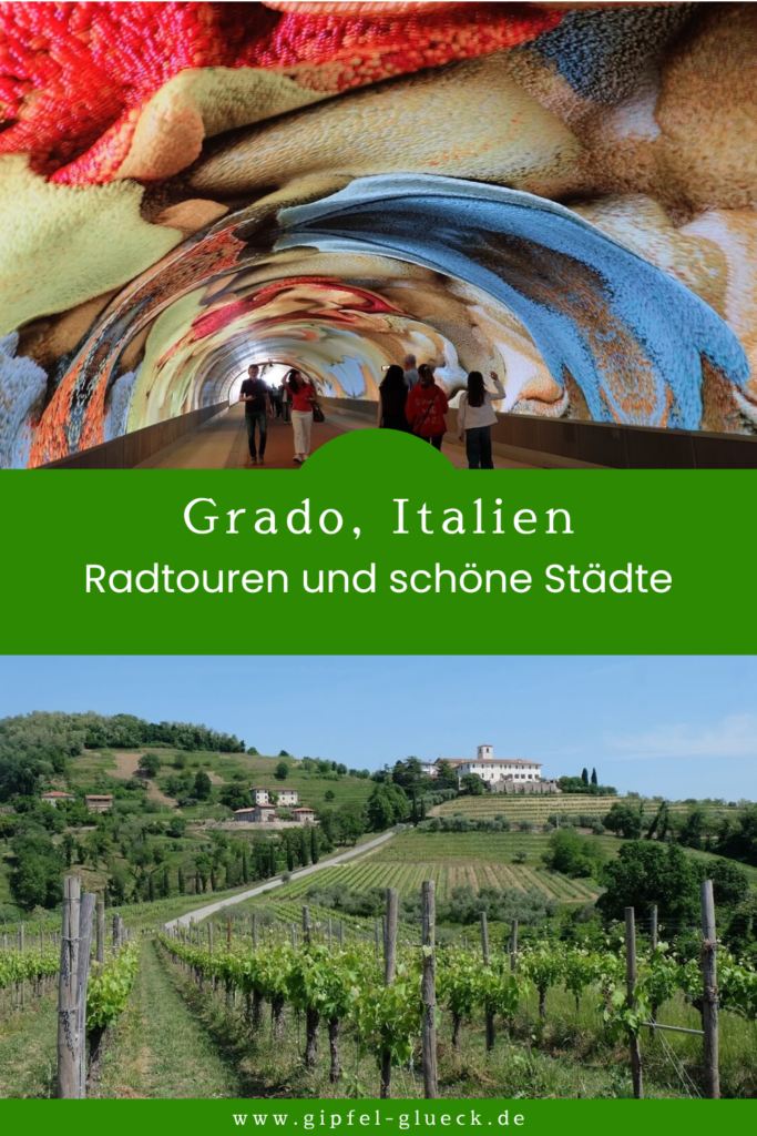 Friaul Julisch Venetien: Radtouren und schöne Städte rund um Grado in Italien