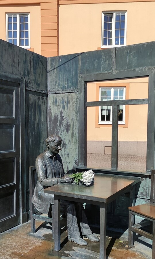 Astrid Lindgren Denkmal in Vimmerby, Smaland/ Südschweden